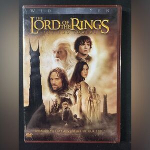 The Lord Of The Rings The Two Towers Widescreen 2 Disc DVD Movie Set New SEALED